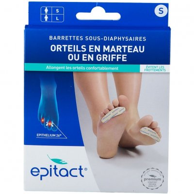 EPITACT  Barrettes Sous Diaphysaire Femme 2uts