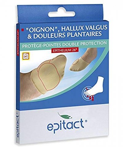 EPITACT  Orteils en Marteau Prot&egrave;ge-pointes Taille S(36-38) 1 paire