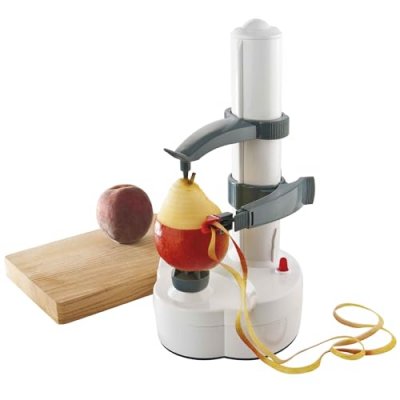 GENIUS IDEAS Eplucheur &eacute;lectrique pour fruits et l&eacute;gumes
