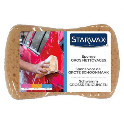 STARWAX Eponge synth&eacute;tique Gros nettoyages Multi-Surfaces