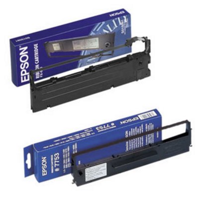 EPSON  - 1 - noir - ruban d'impression