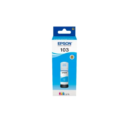 EPSON  103 ecotank cyan ink bottle 1x77ml cya noir