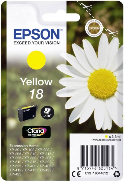 EPSON  18 Jaune