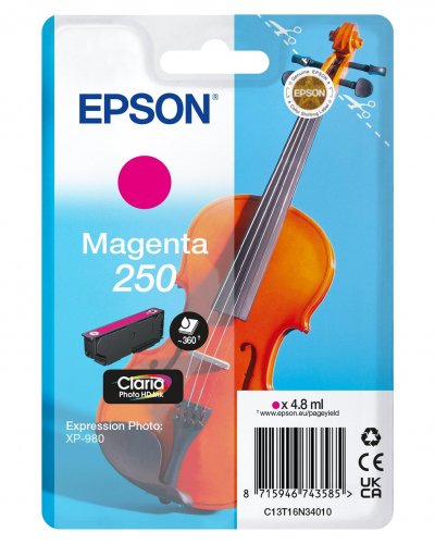 EPSON  250 (C13T16N34010) - Magenta - Cartouche d'encre