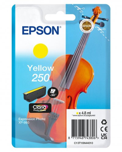 EPSON  250 (C13T16N44010) - Jaune - Cartouche d'encre