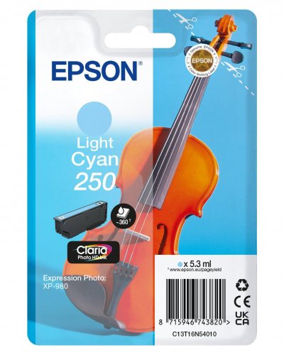 EPSON  250 (C13T16N54010) - Cyan clair - Cartouche d'encre