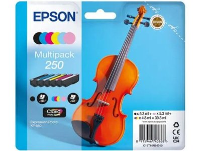 EPSON  250 (C13T16N84010) - 6 couleurs - Cartouche d'encre