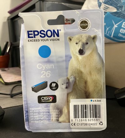 EPSON  26 Cyan