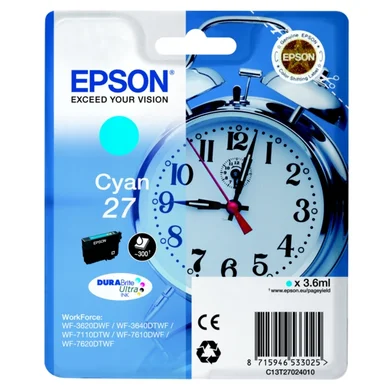 EPSON  27 cartouche cyan