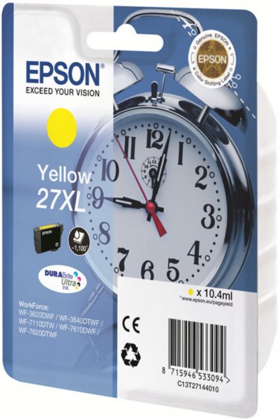 EPSON  27XL cartouche haute capacit&eacute; jaune