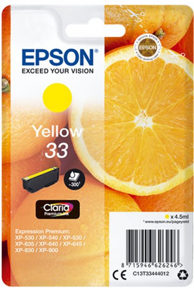 EPSON  33 Jaune