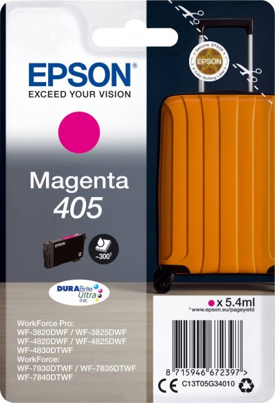 EPSON  405 DURABrite Ultra Ink Original Magenta 1 pi&egrave;ce(s)