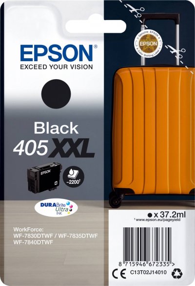 EPSON  405XXL DURABrite Ultra Ink 1 pi&egrave;ce(s) Original Noir
