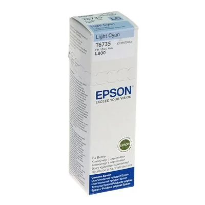 EPSON  673 Cartouche d'encre Cyan (brillant) Original C13T67354A