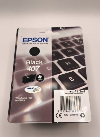 EPSON  c13t07u140 ink jet noire 2.6k