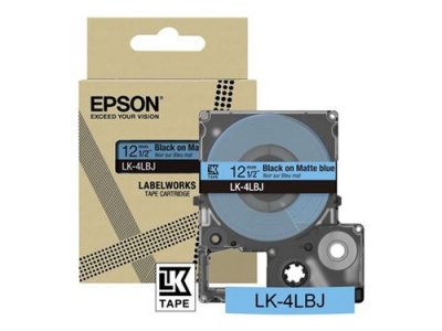 EPSON  C53S672080 Ruban Noir(e)SurBleu Original LK-4LBJ