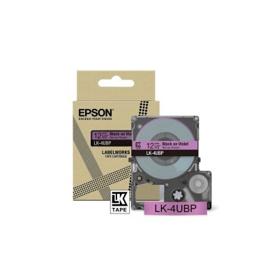 EPSON  C53S672101 Ruban Noir(e)SurViolet Original LK-4UBP