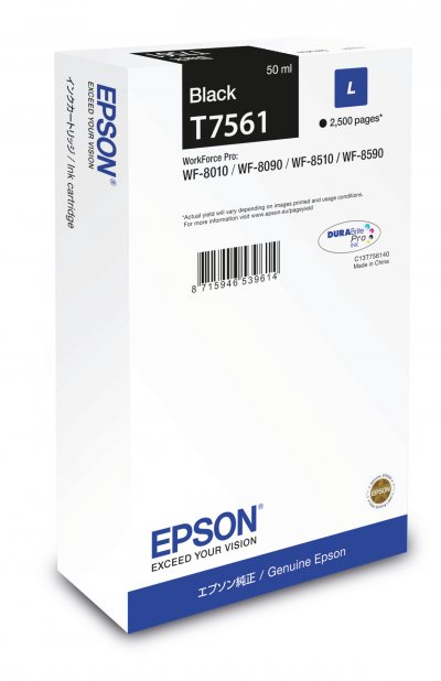 EPSON  Cartouche C13T756140 Wf-8xxx - Noir