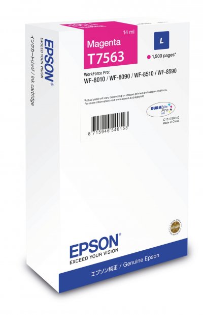 EPSON  Cartouche C13T756340 Wf-8xxx - Magenta