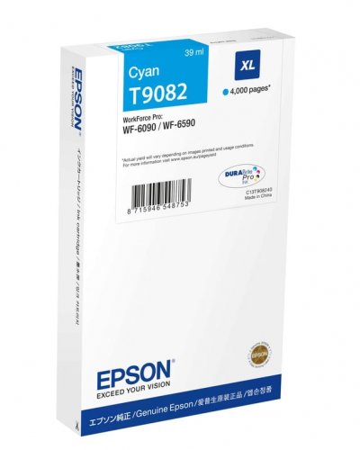EPSON  Cartouche Cyan XL - 4000 pages
