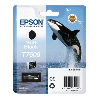 EPSON  Cartouche d'encre originale  C13T76084N10 Noir mat