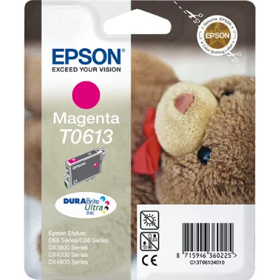 EPSON  Cartouche d'encre T0613 Magenta (C13T06134010)