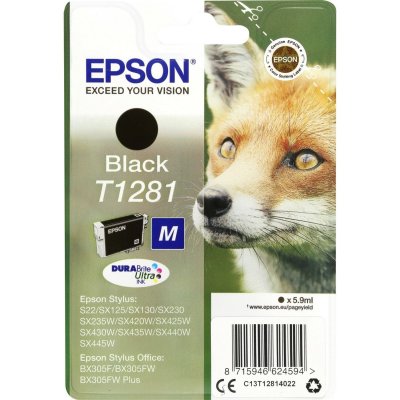 EPSON  Cartouche d'encre T1281 - Noir