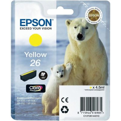EPSON  Cartouche d'encre T261- Yellow