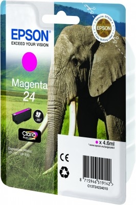 EPSON  Cartouche ""El&eacute;phant"" - Encre Claria Photo HD M