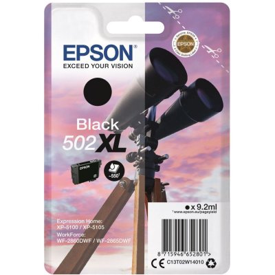 EPSON  Cartouche Jumelles - Noir XL 502