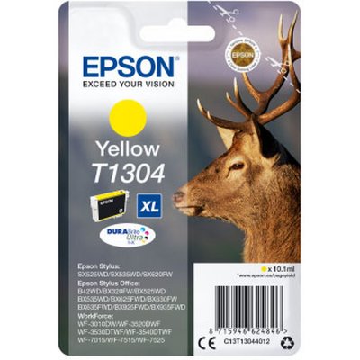 EPSON  cartouche t1304 - cerf - jaune