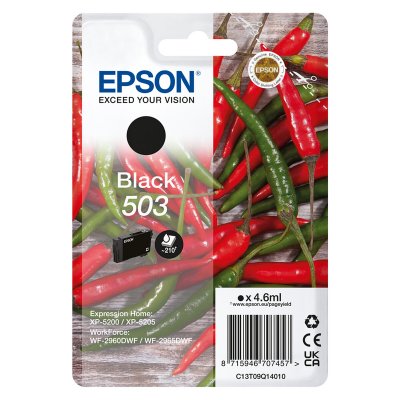 EPSON   Singlepack Black 503 Ink (C13T09Q14010)