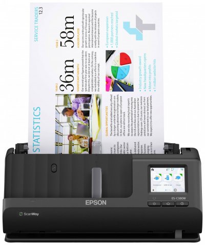 EPSON  Es-c380w Scanner Clair One Size / EU Plug