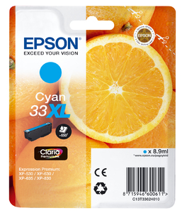 EPSON  EXPRESSION PREMIUM 33 XL CYAN