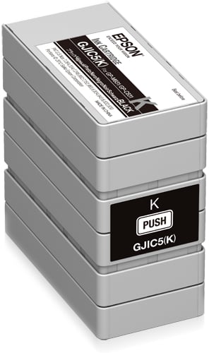 EPSON  GJIC5(K): Ink cartridge for ColorWorks C831 and GP-M831 (Black)