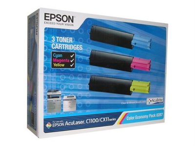 EPSON  Original  C13S050287 / 0287 Toner MultiPack