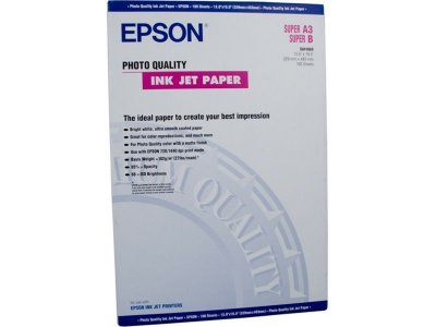 EPSON  Pap Couch&eacute; Qual Photo A3+ (100f./102g)