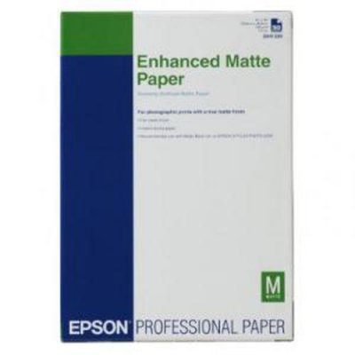 EPSON  Papier Photo Enhanced A3+ 192g 100 Feuilles Mat