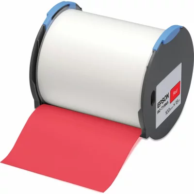 EPSON  - RC-T1RNA - Ruban d'&eacute;tiquettes pour &eacute;tiqueteuse, rouge