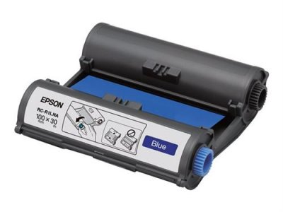 EPSON  ribbon rc-r1lna 100mm blue 100mm x 30m noir