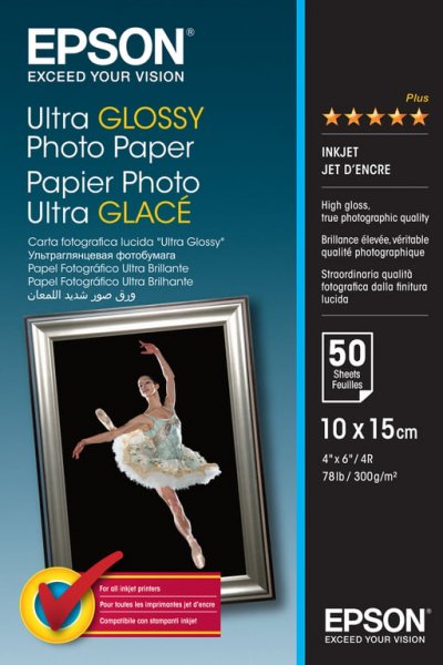 EPSON  S041943 Papier Photo 50 feuilles