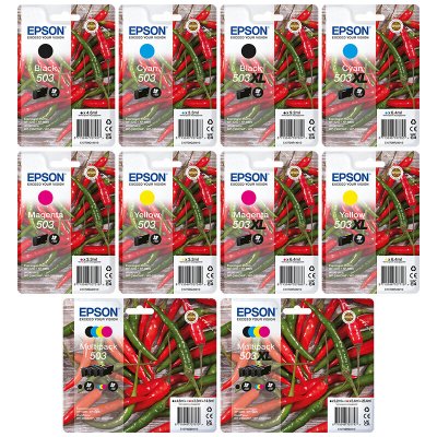 EPSON  - Singlepack Black 503XL Ink (C13T09R14010)