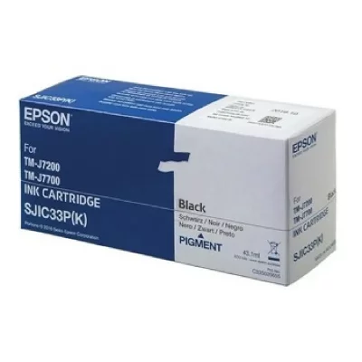 EPSON  SJIC33P(K) Cartouche d'encre Noir(e) Original C33S020700