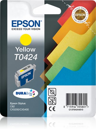 EPSON  T0424 Cartouche d'encre Jaune Original C13T04244010