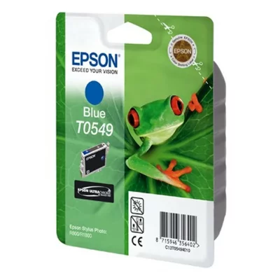 EPSON  t0549 cartouche d'encre d'origine bleu