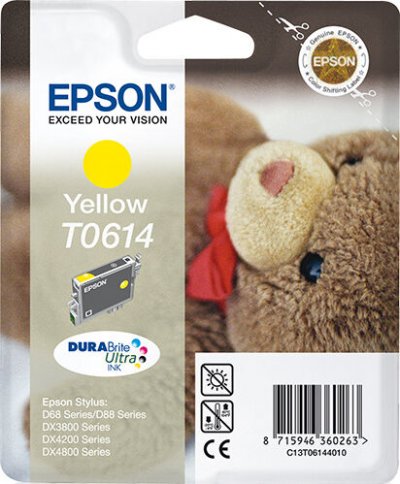EPSON  t0614 cartouche d'encre jaune