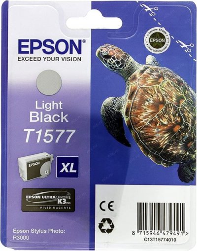 EPSON  T1577 Cartouche d'encre d'origine Gris