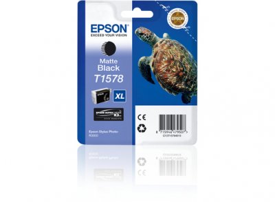 EPSON  T1578, Rendement &eacute;lev&eacute; (XL), Noir, 1 pi&egrave;ce(s), Paquet unique C13T15784N10