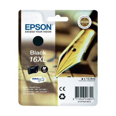 EPSON  T1631 Cartucho XL Negro WF-2010/2510/2520/2530/2540