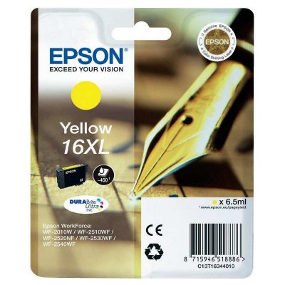 EPSON  T1634 XL Cartouche d'encre Jaune
